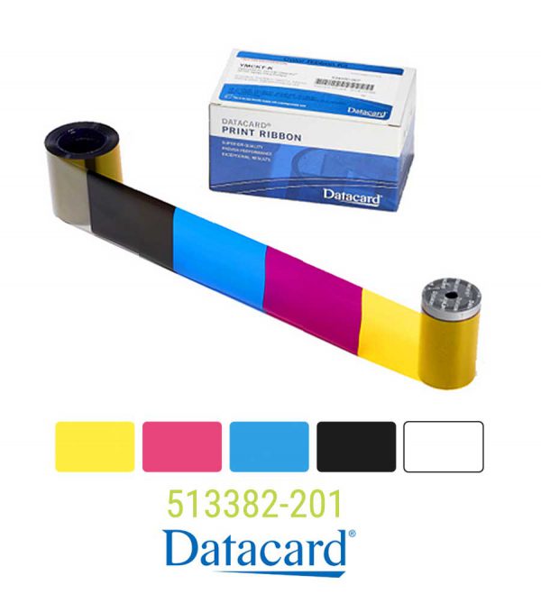 Datacard kleuren lint CMYKP