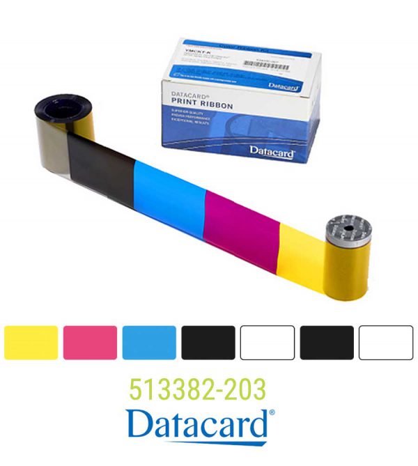 Datacard kleuren lint YMCKO-KO