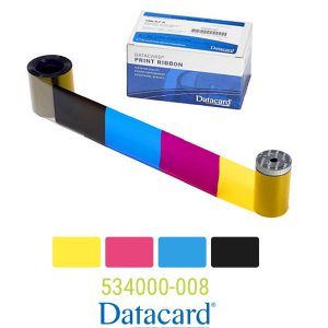 Datacard kleurenlint (zonder Overlay) YMCK