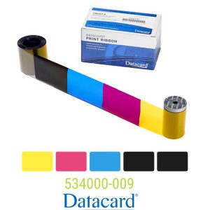 Datacard kleuren lint (zonder Overlay) YMCK-K