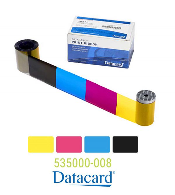 Datacard kleuren lint YMCK
