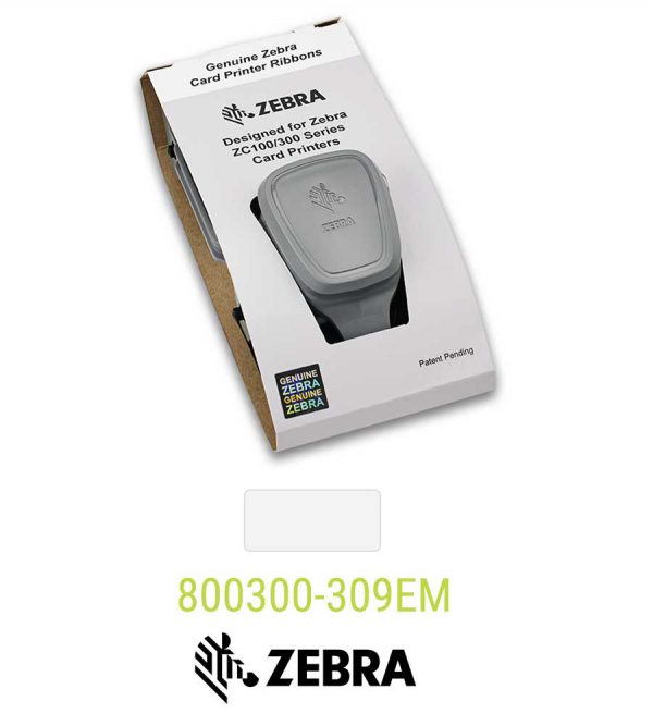 Zebra lint wit 800350-309EM