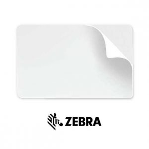 Blanco sticker pas Zebra