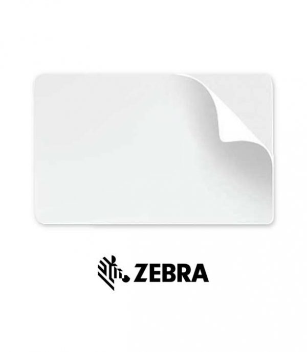 Blanco sticker pas Zebra