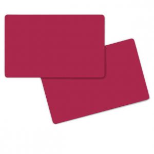 Blanco kaart Bordeaux rood