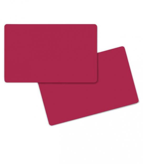 Blanco kaart Bordeaux rood