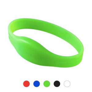 RFID-NFC Polsbandje Siliconen Basic groen