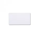 Blanco kaart 140x54mm wit