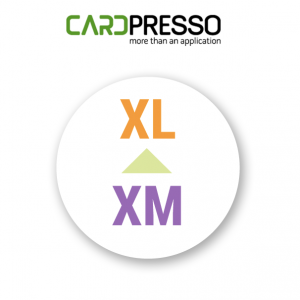 Upgrade CardPresso XM naar XL