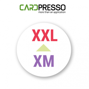 Upgrade CardPresso XM naar XXL