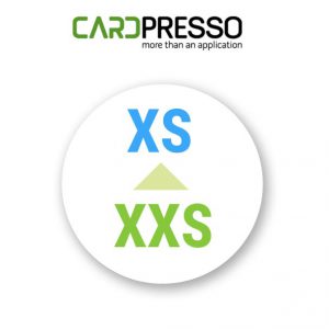 Upgrade CardPresso XXS naar XS